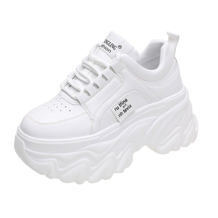Women's Chunky Platform Dad Heels