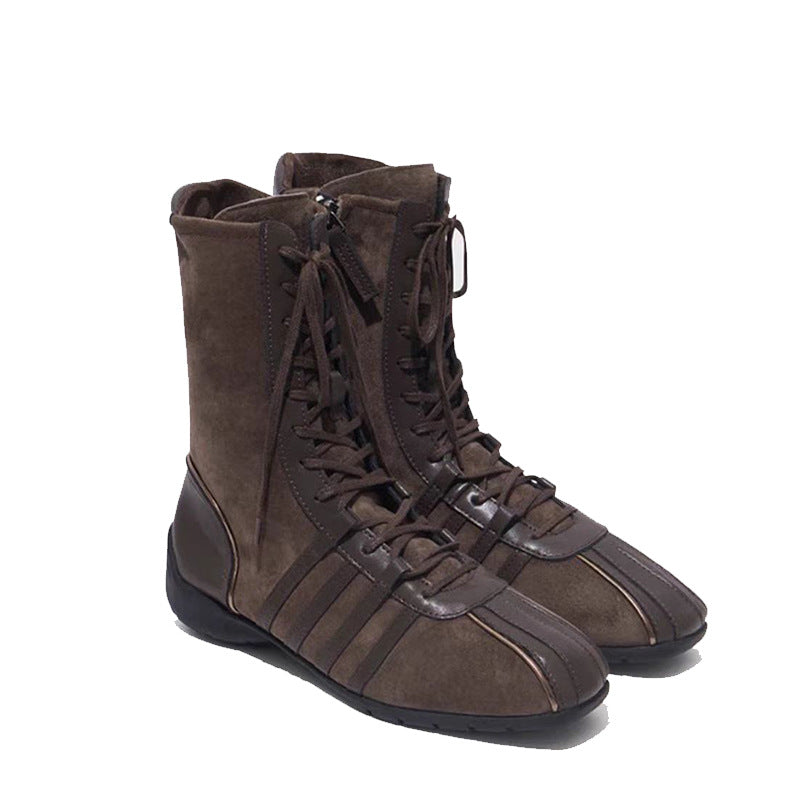 New Vintage Knight-style Women's Ankle Boots