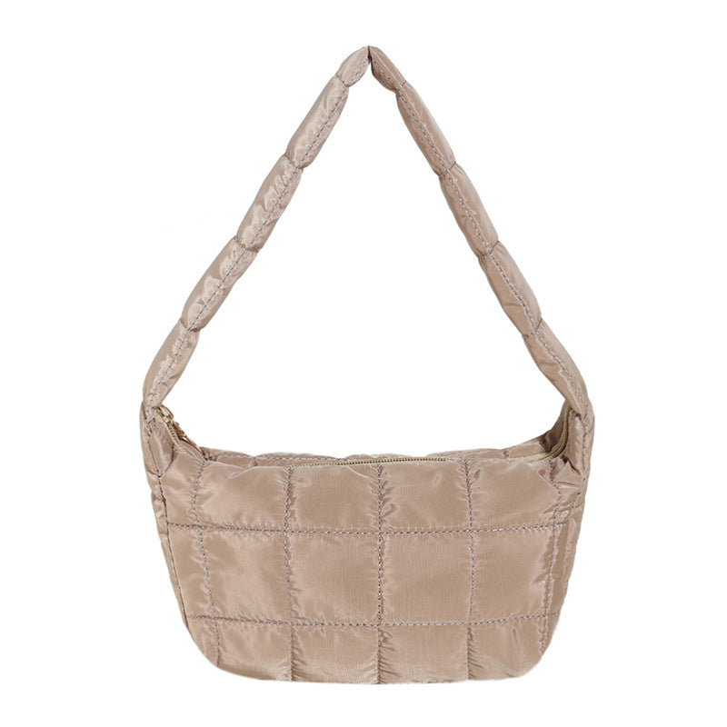 Fashionable Internet-Famous Underarm Shoulder Bag Trendy Pleated Cloud-Shaped Handbag For Women