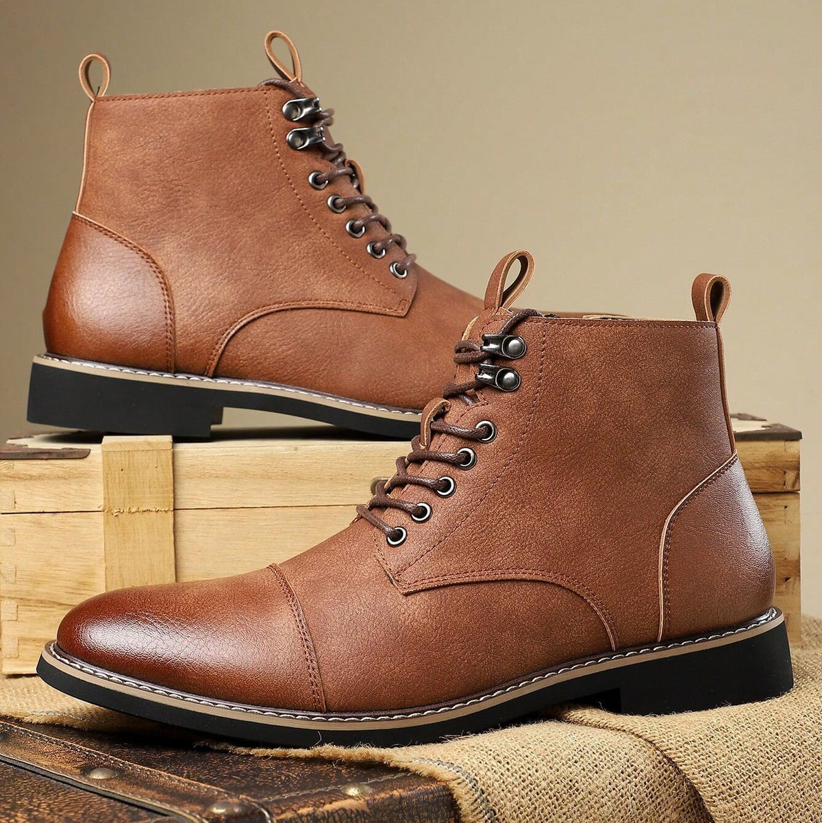 Men's Business Casual Martin Boots