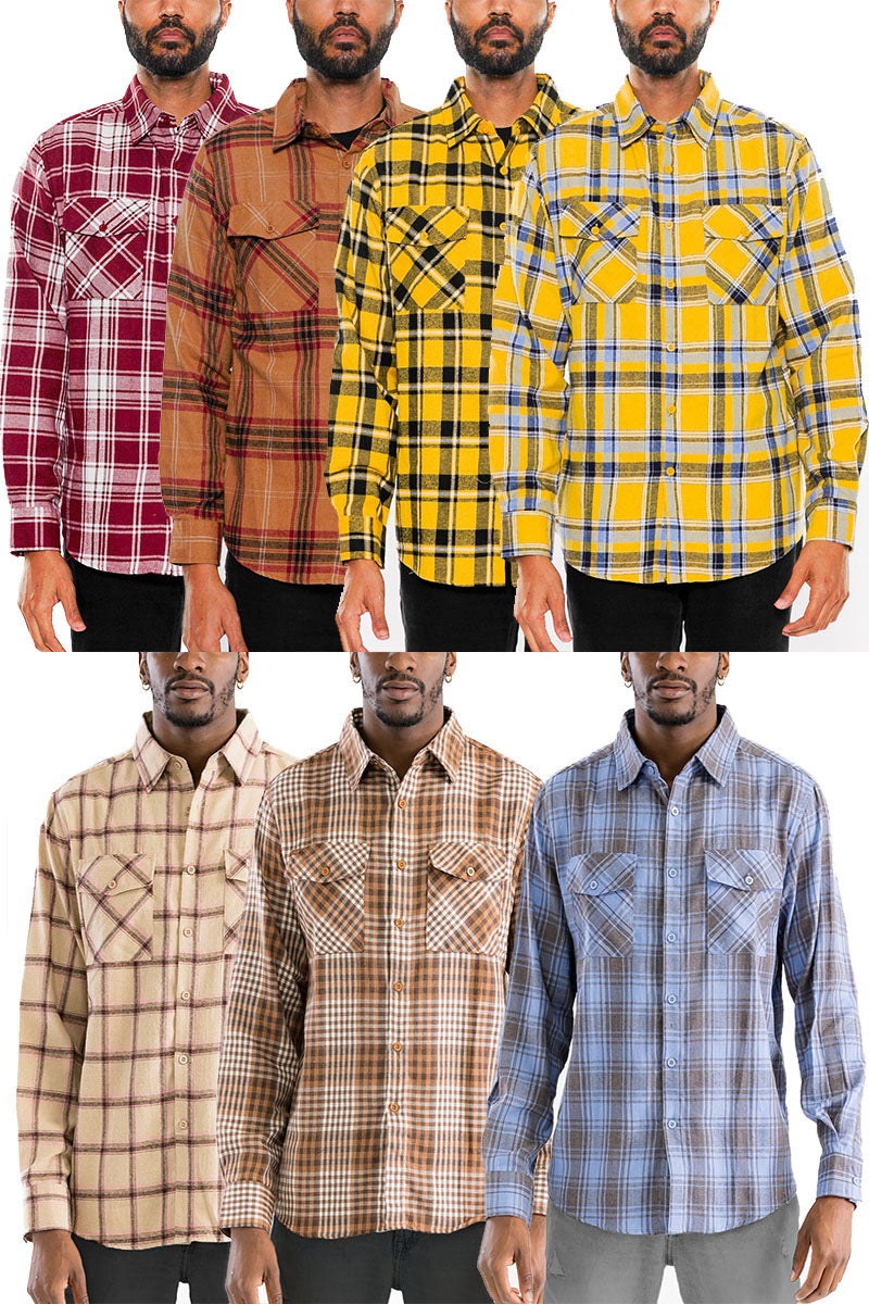 Brushed Flannel Shirt