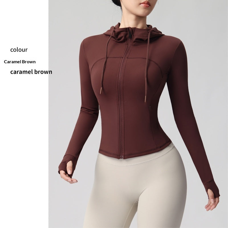 New Womens Yoga Jacket Long-sleeve Yoga Wear
