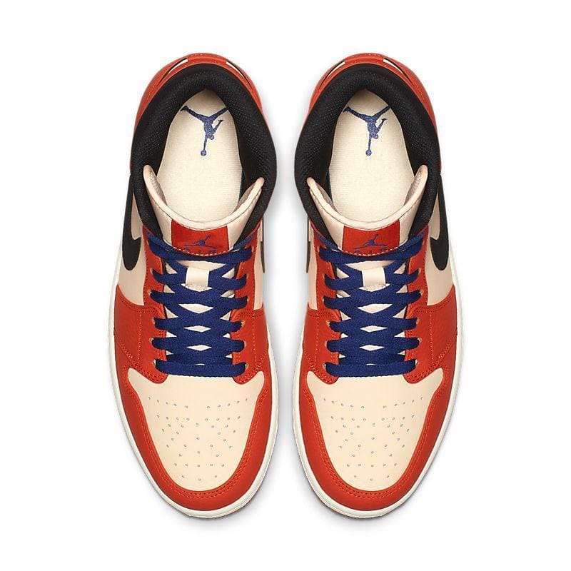 Air Jordan 1 Mid 'Team Orange Black'