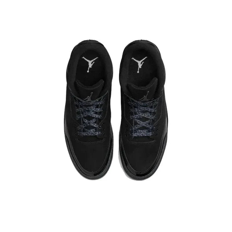 Air Jordan 3 Retro 'Black Cat' 2025 – Men's Stealth Sneaker