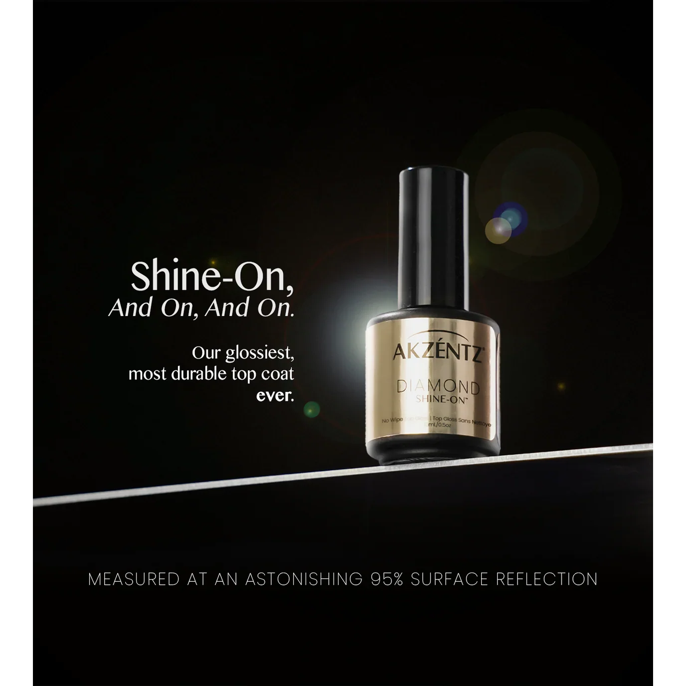 Akzentz - Diamond Shine-On, 5ml / 15ml