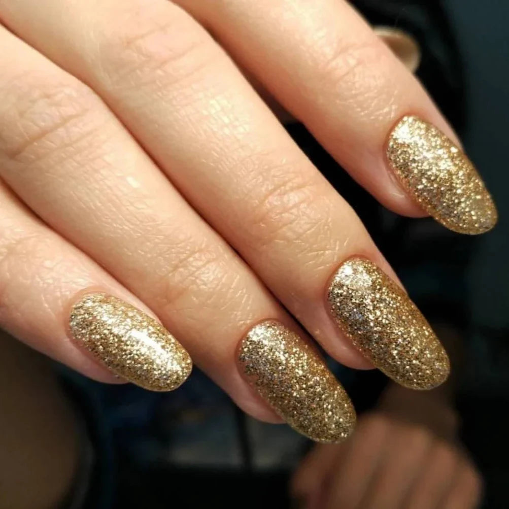 Luxio - Glitter Gold Gel Polish, 15ml