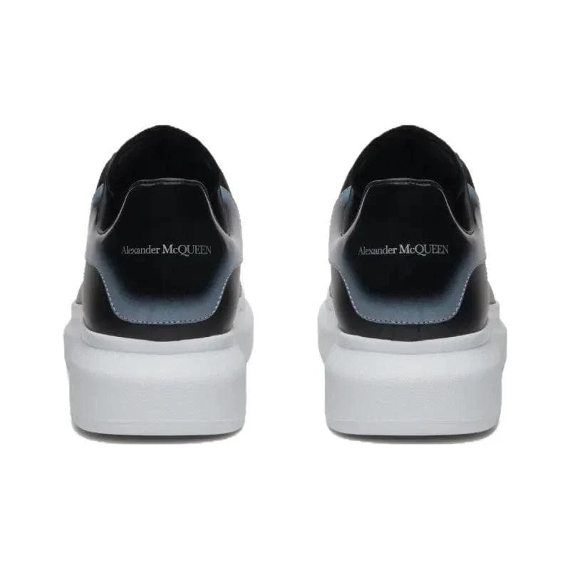 Alexander McQueen Larry Leather Sneakers 'Black White'