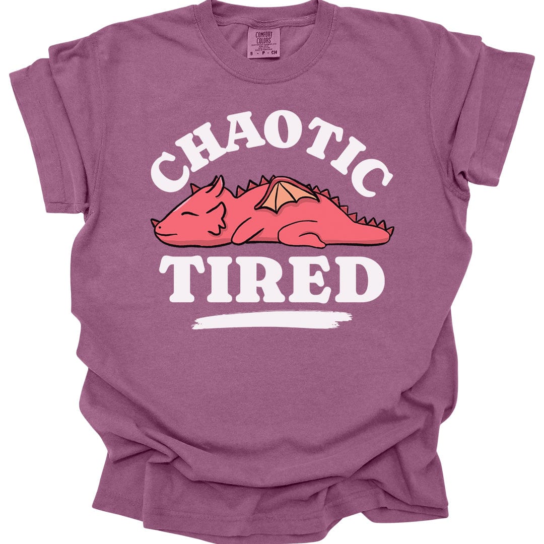 Alignment: Chaotic Tired T-shirt - Comfort Colors