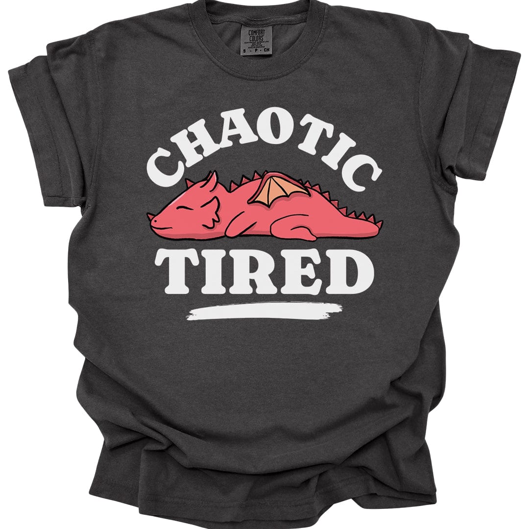 Alignment: Chaotic Tired T-shirt - Comfort Colors