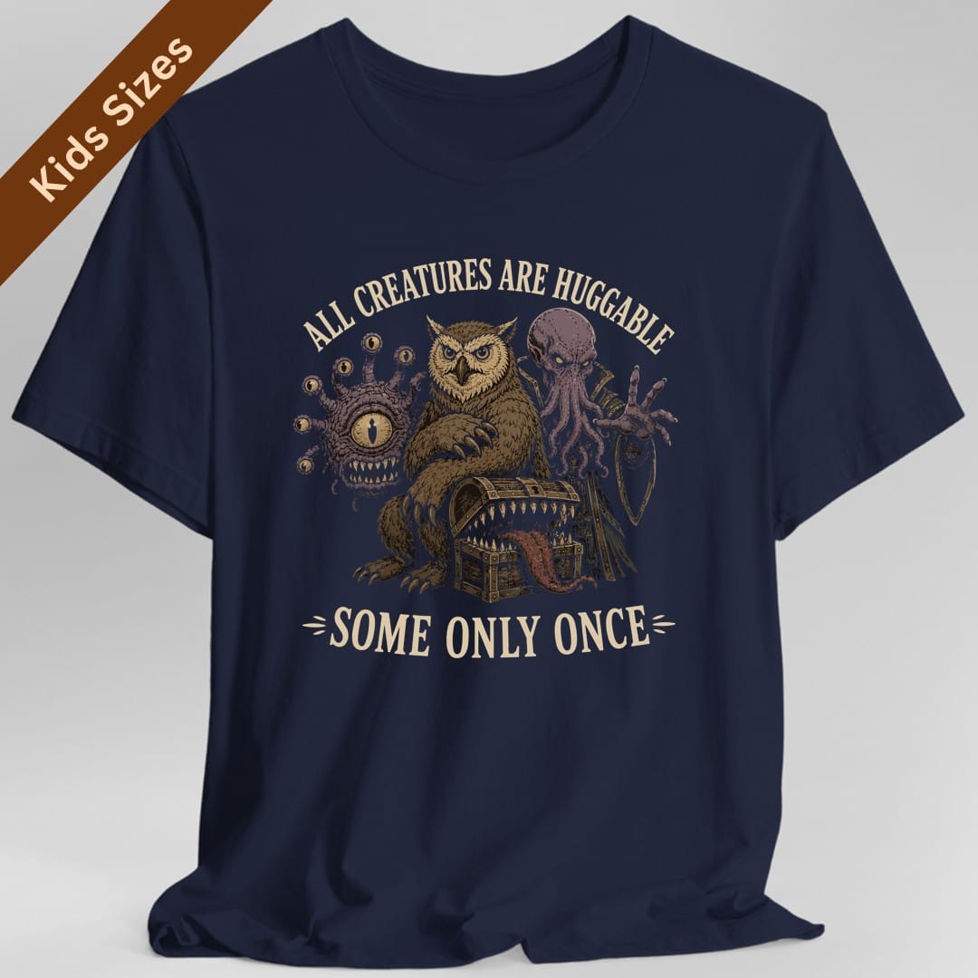 All Creatures Huggable Kids T-Shirt
