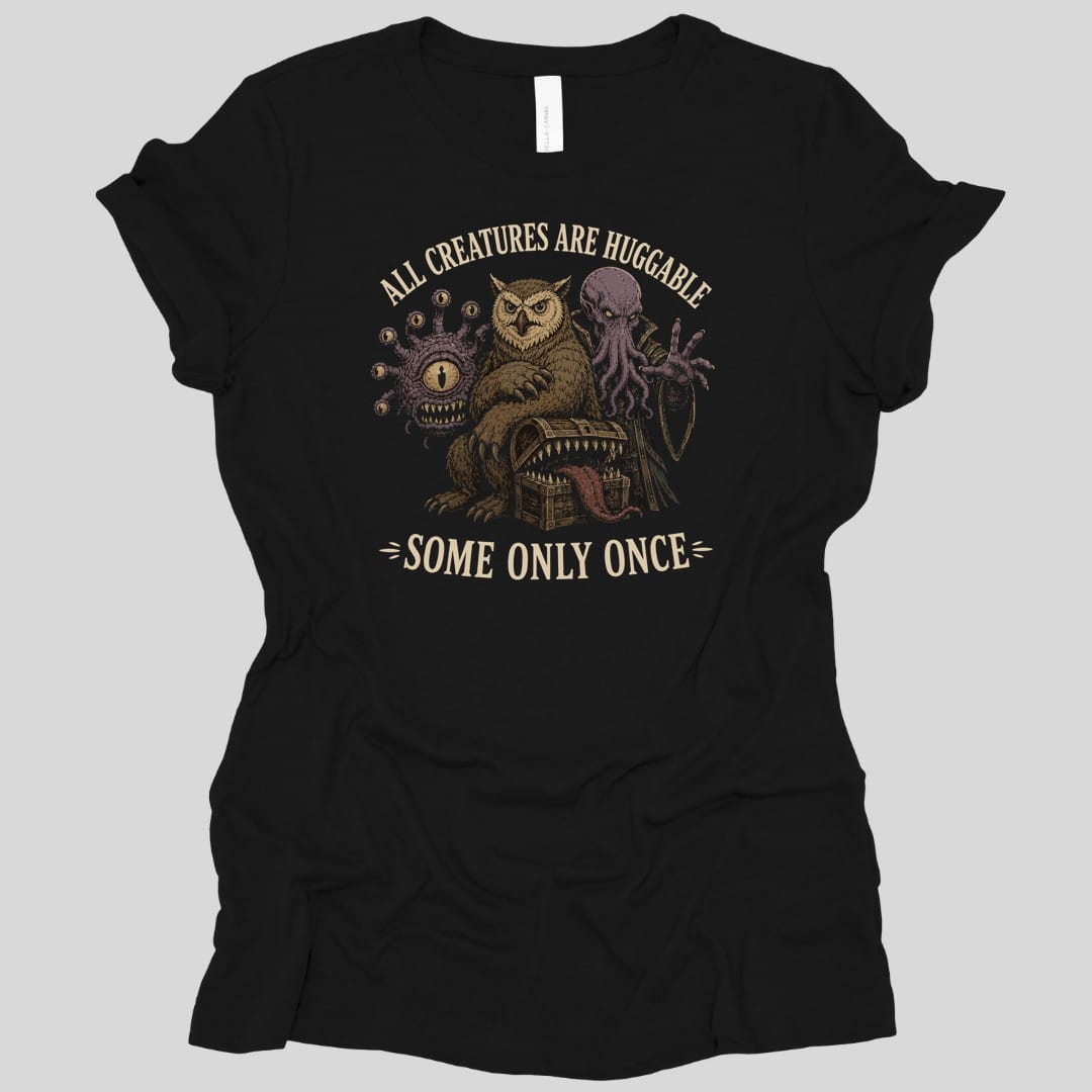 All Creatures Huggable Women's T-shirt