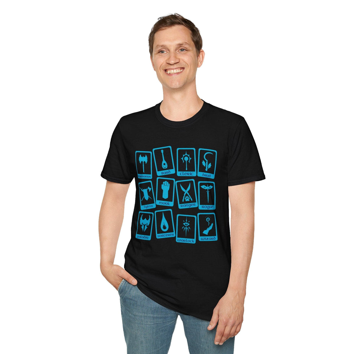 All D&D Classes T-Shirt