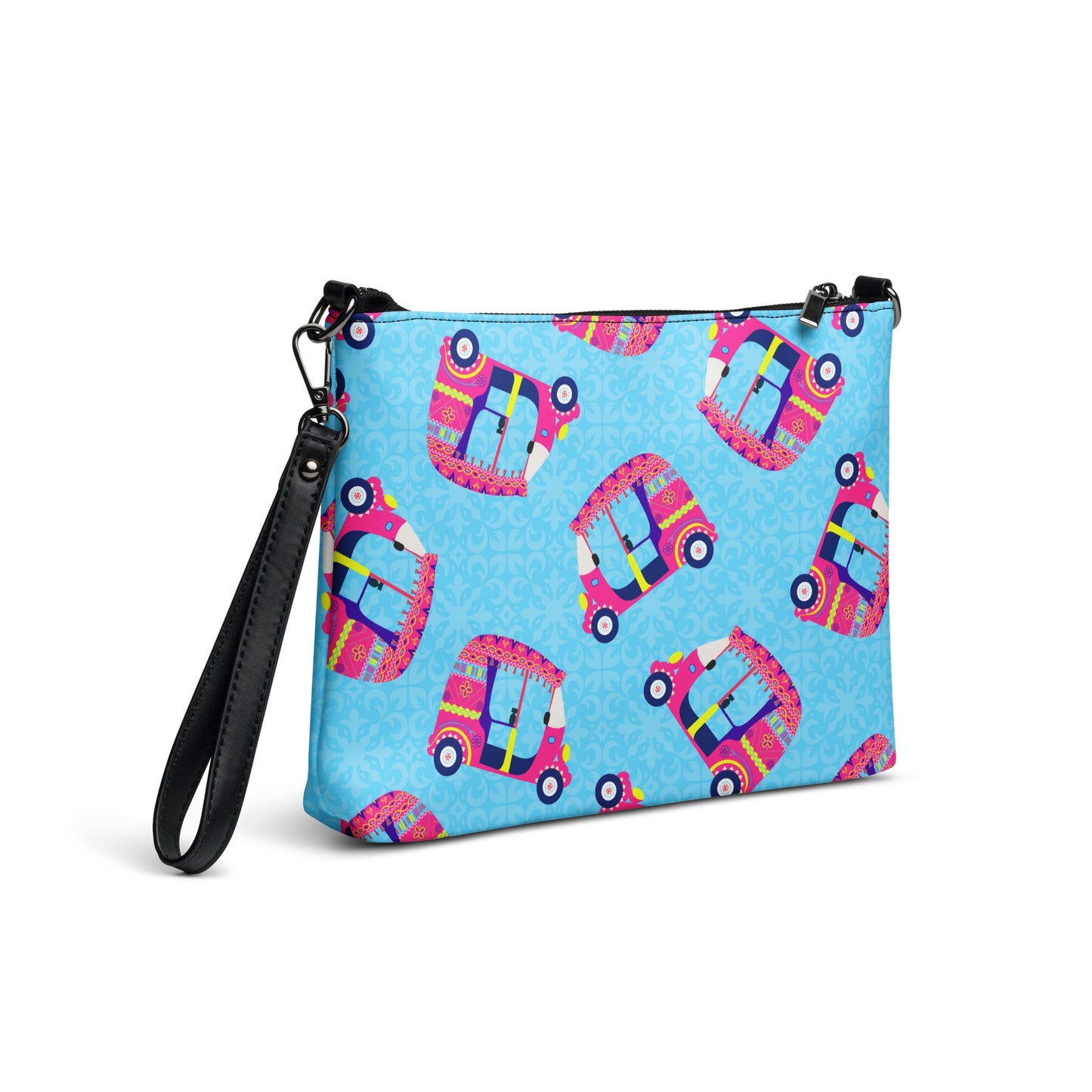 Pink Auto Crossbody Bag – Bold, Beautiful, and Effortlessly Chic