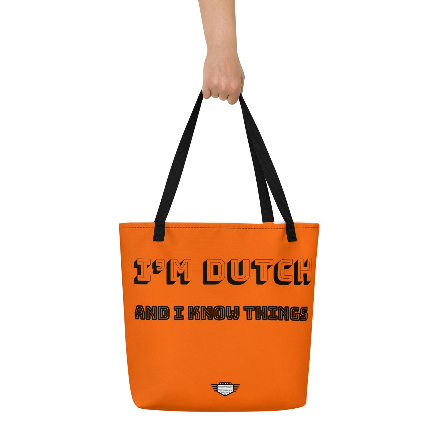 Neerlandés - Bolso Grande con Estampado Completo
