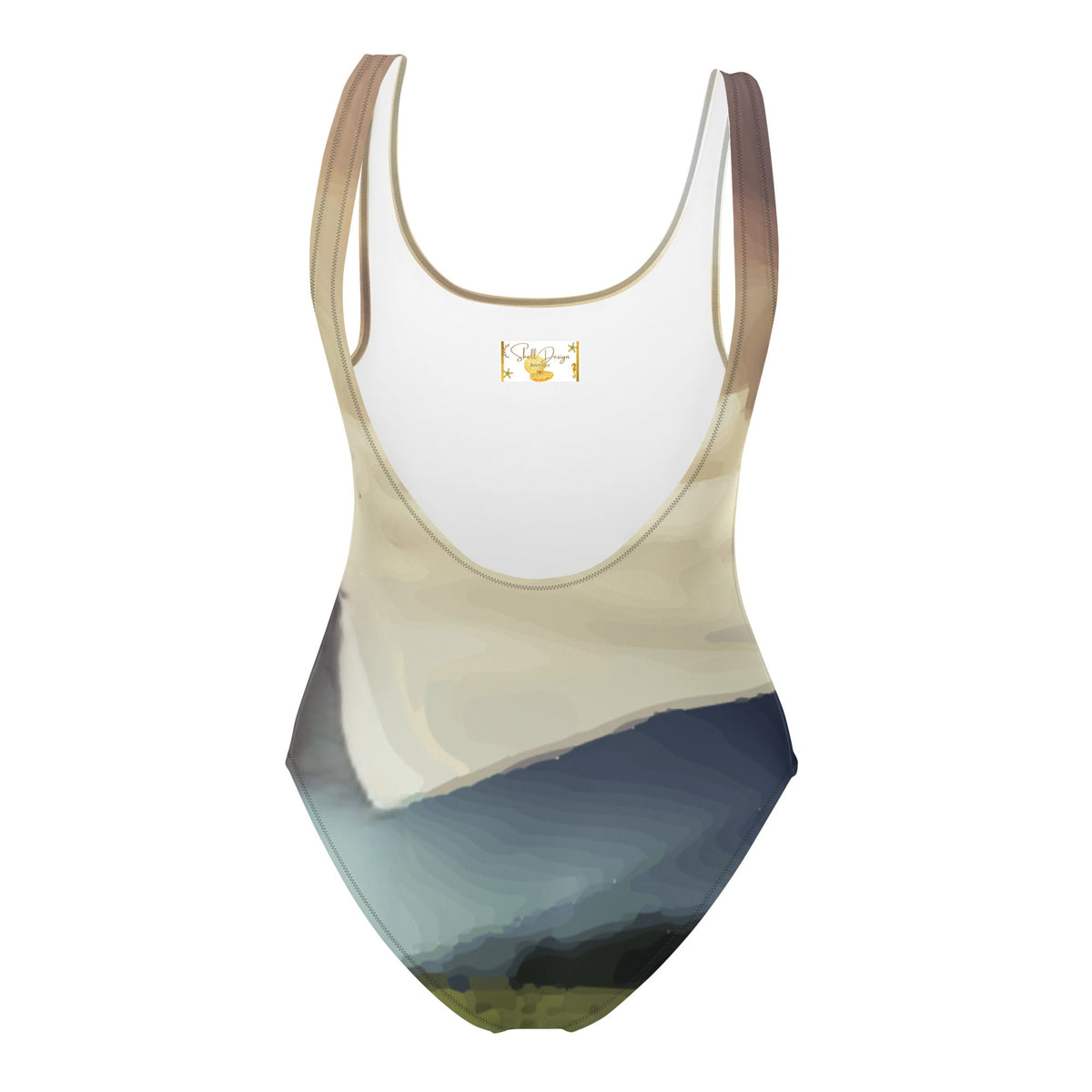 Wild Black Horse One-Piece Swimsuit