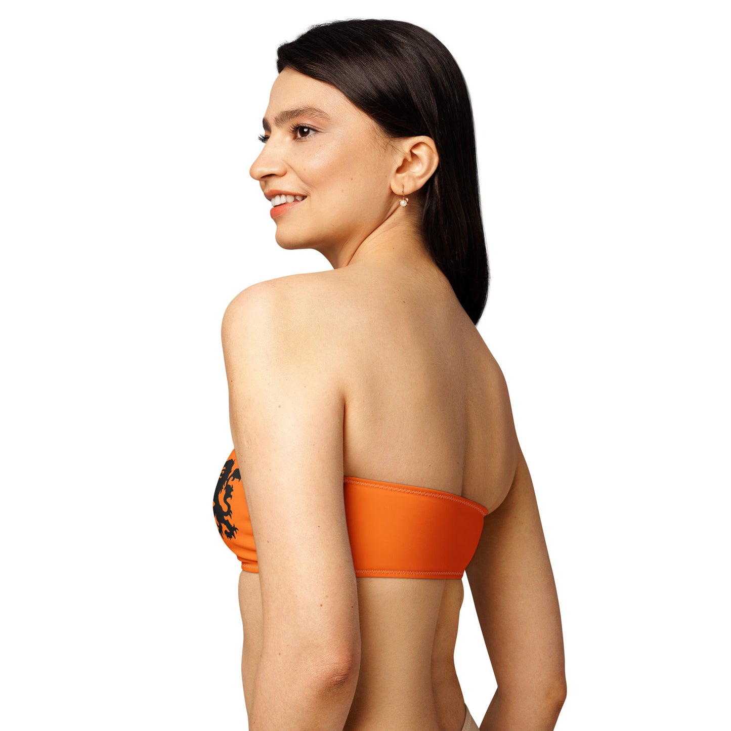 Top de bikini bandeau holandés