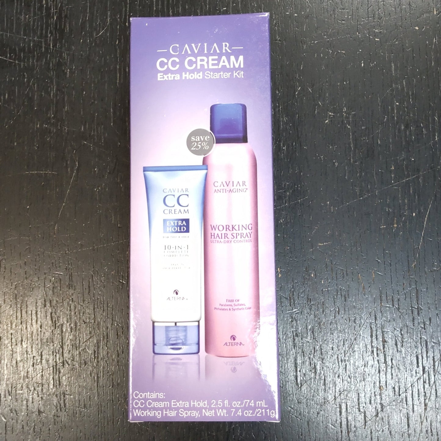 Alterna Caviar CC Cream Extra Hold Starter Kit, Limited Edition