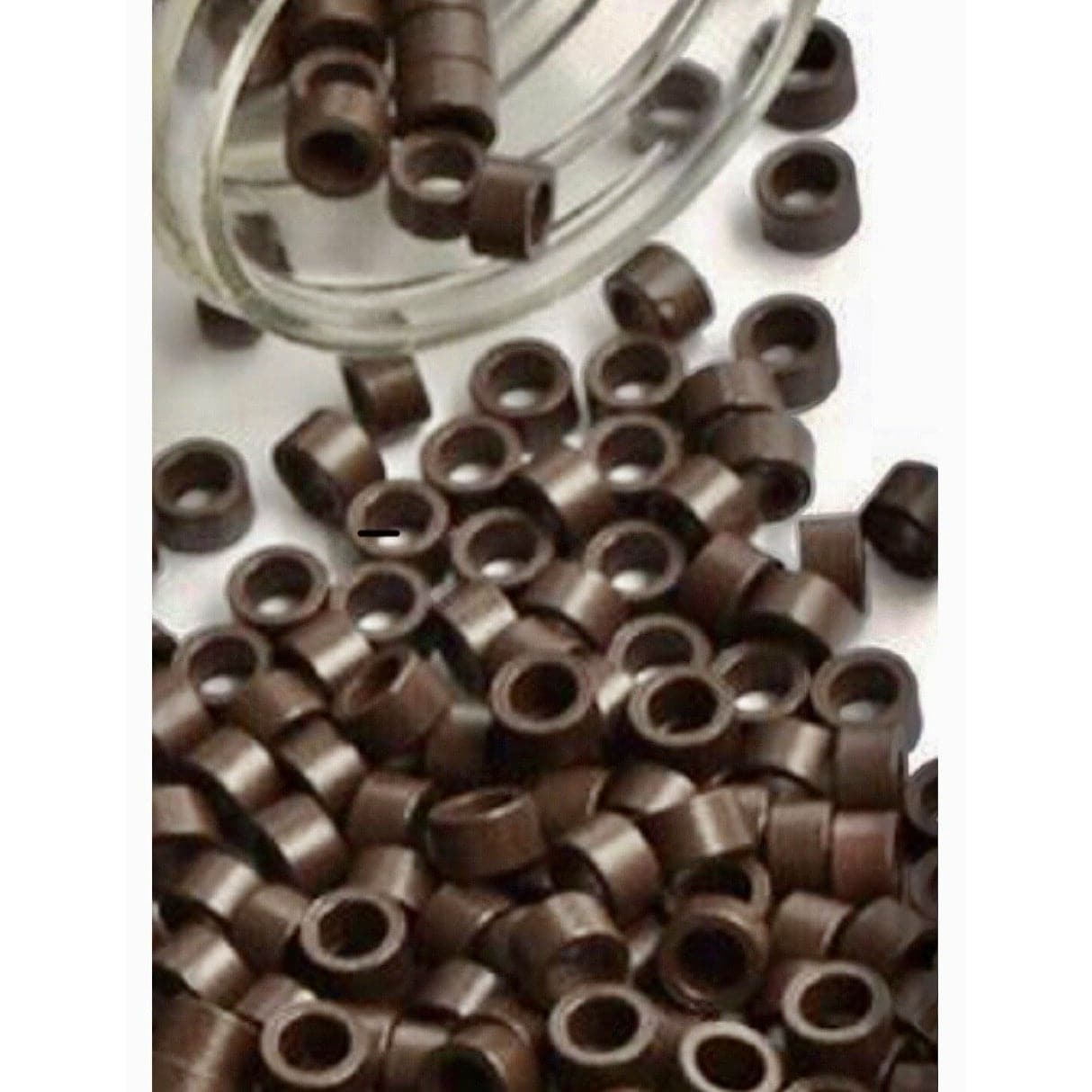 Aluminum Micro Links 3.5 x 2.0 x 2.0mm Style "C" Hair Extension