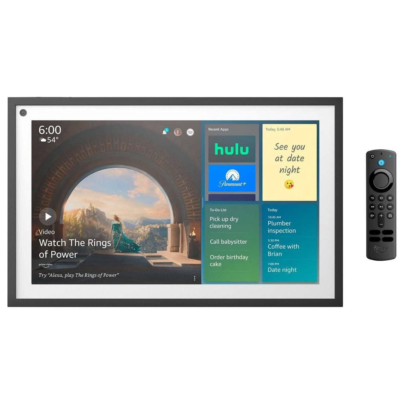 Amazon Echo Show 15 15.6" Smart Display with Alexa and Fire TV - Black (Refurbished)