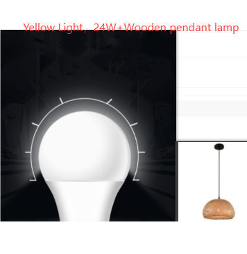 American Garden Bamboo Woven Chandelier Restaurant Southeast Asia Lamps