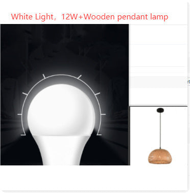 American Garden Bamboo Woven Chandelier Restaurant Southeast Asia Lamps