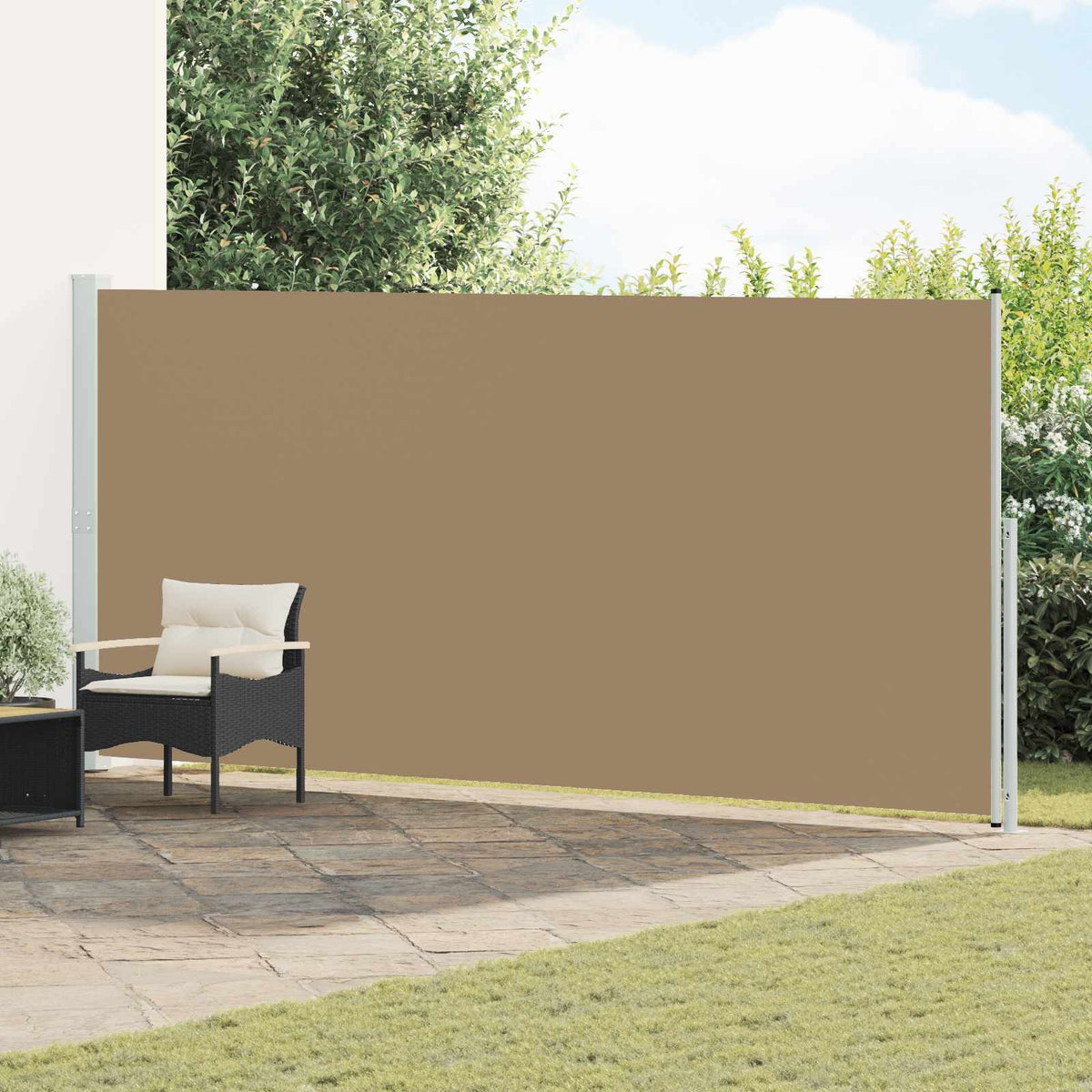 Retractable Side Awning Rectangular 78.74 x 196.85 in