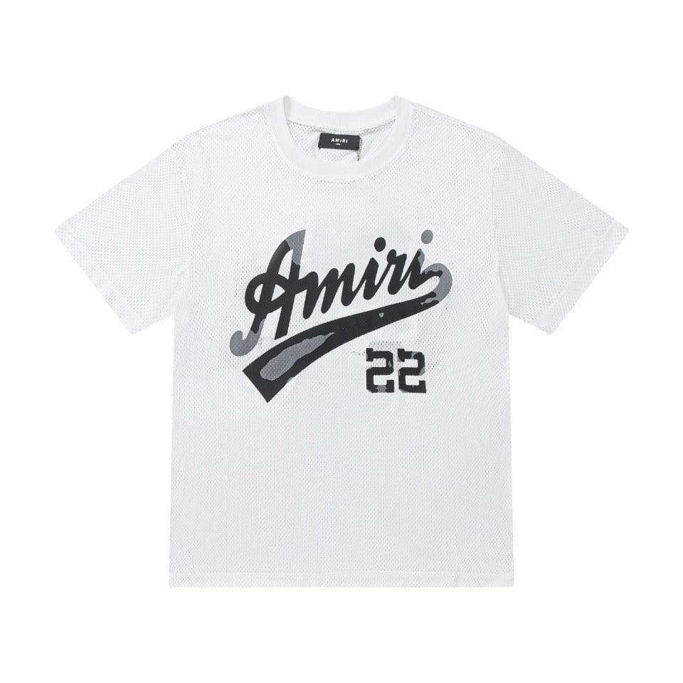 Amiri 22 White T-Shirt Without Collar