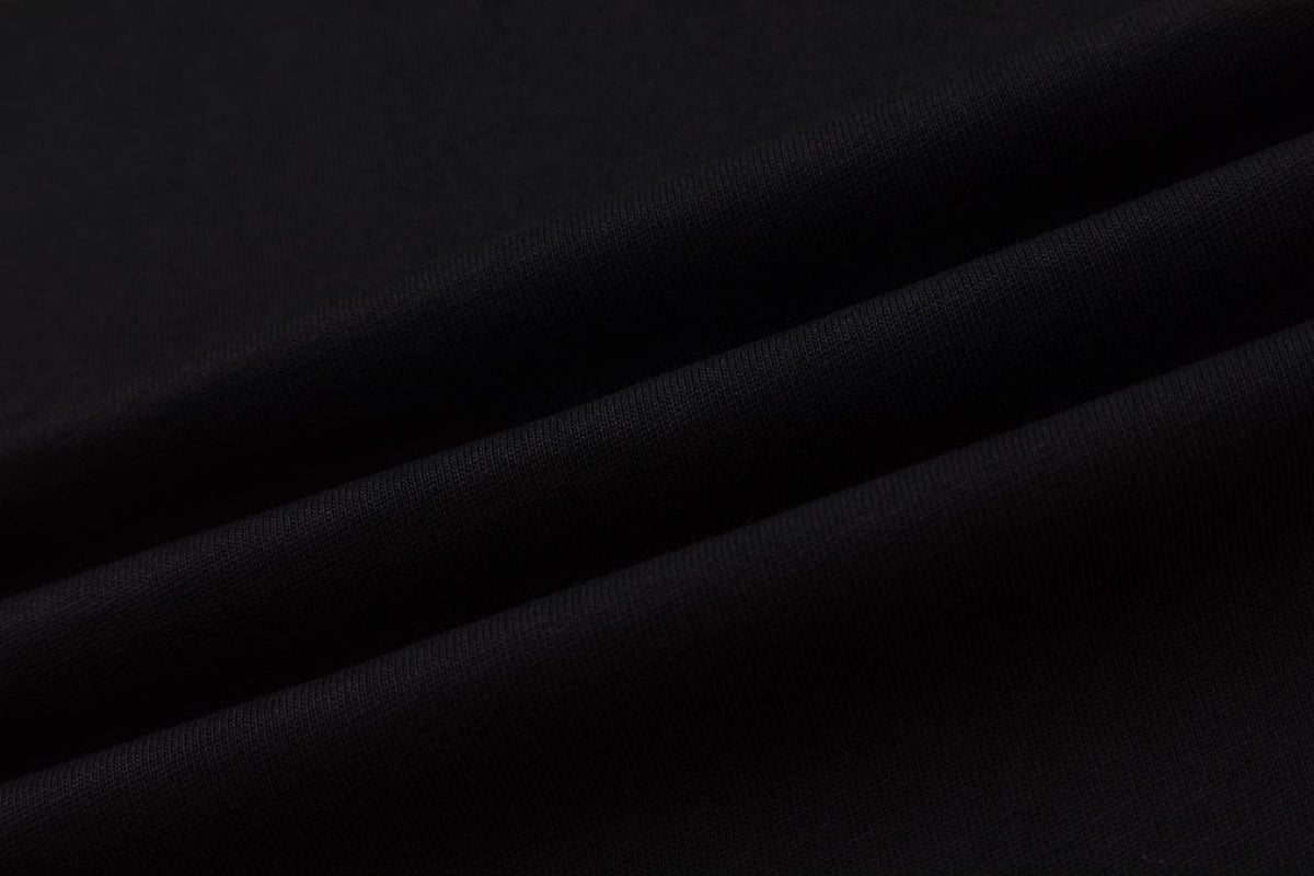 Amiri Black T-Shirt Without Collar