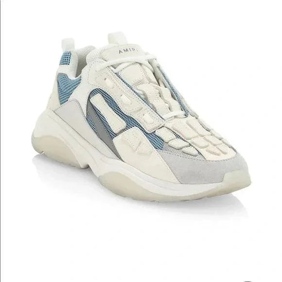 Amiri Bone Runner Leather Sneakers