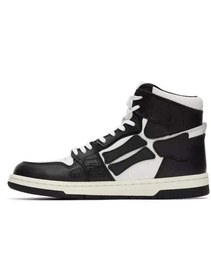 AMIRI Skel Top High 'White Black'