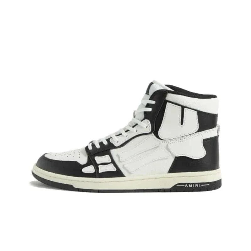 AMIRI Skel Top High 'White Black'
