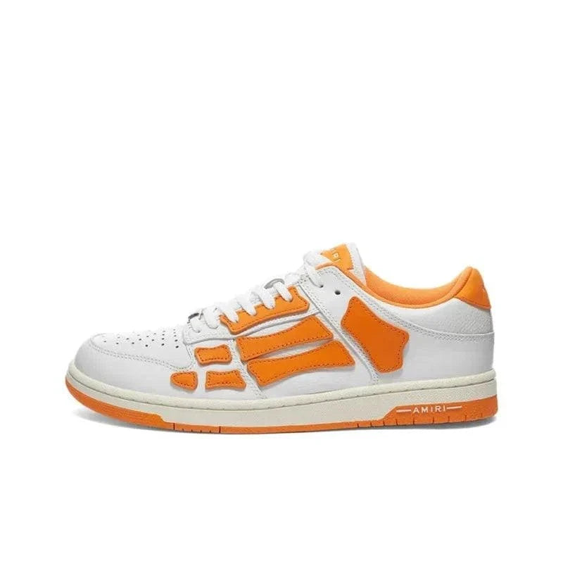 AMIRI Skel Top Low 'White/Orange'