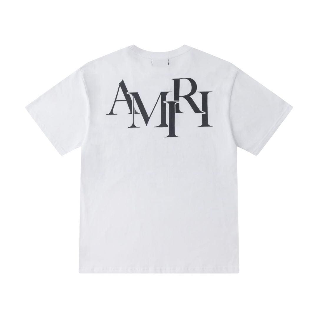 Amiri White T-Shirt Without Collar