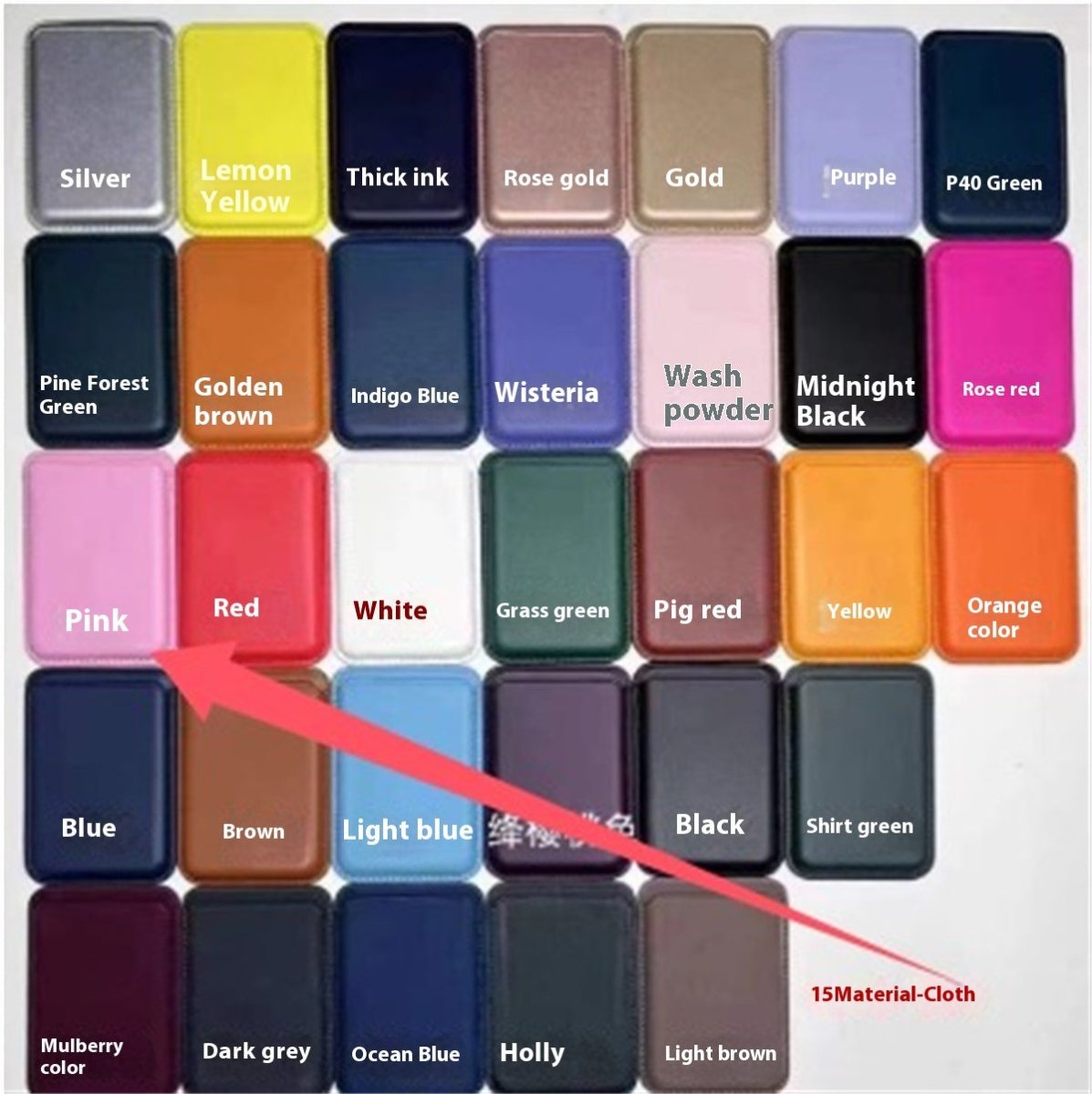 Luxury Magnetic Leather Card Holder Wallet Case for iPhone 14 Pro Max 13 12
