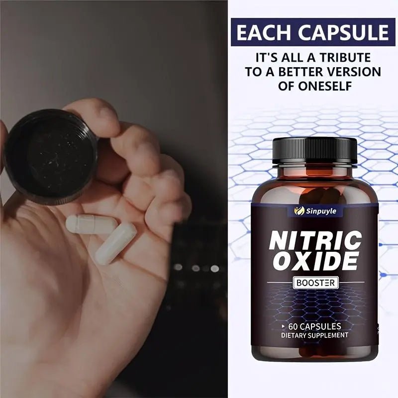 Sinpuyle Nitric Oxide Endurance Capsules - Breaking Athletic Limits