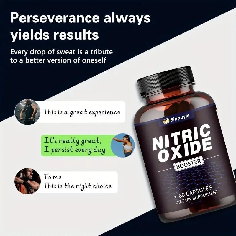 Sinpuyle Nitric Oxide Endurance Capsules - Breaking Athletic Limits