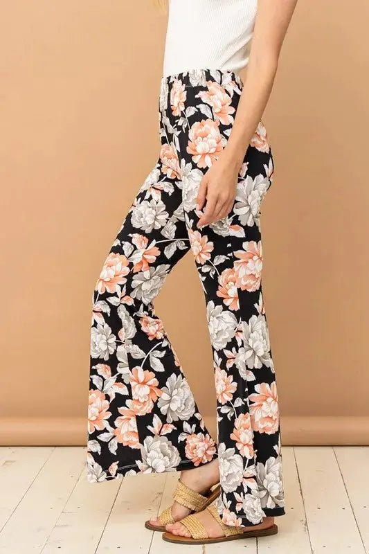 Trendsi And The Why Stretch Bell Bottom Flare Pants - Wrinkle-Free, Comfort Fit Apparel