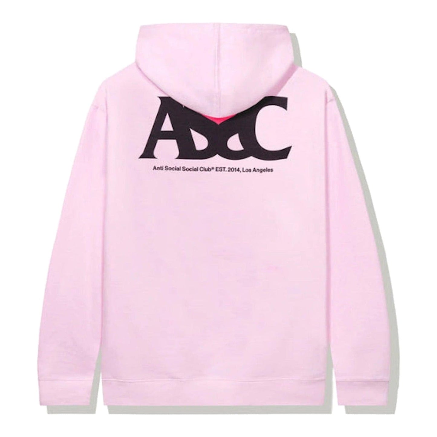 Anti Social Social Club Negative Space Hoodie Pink