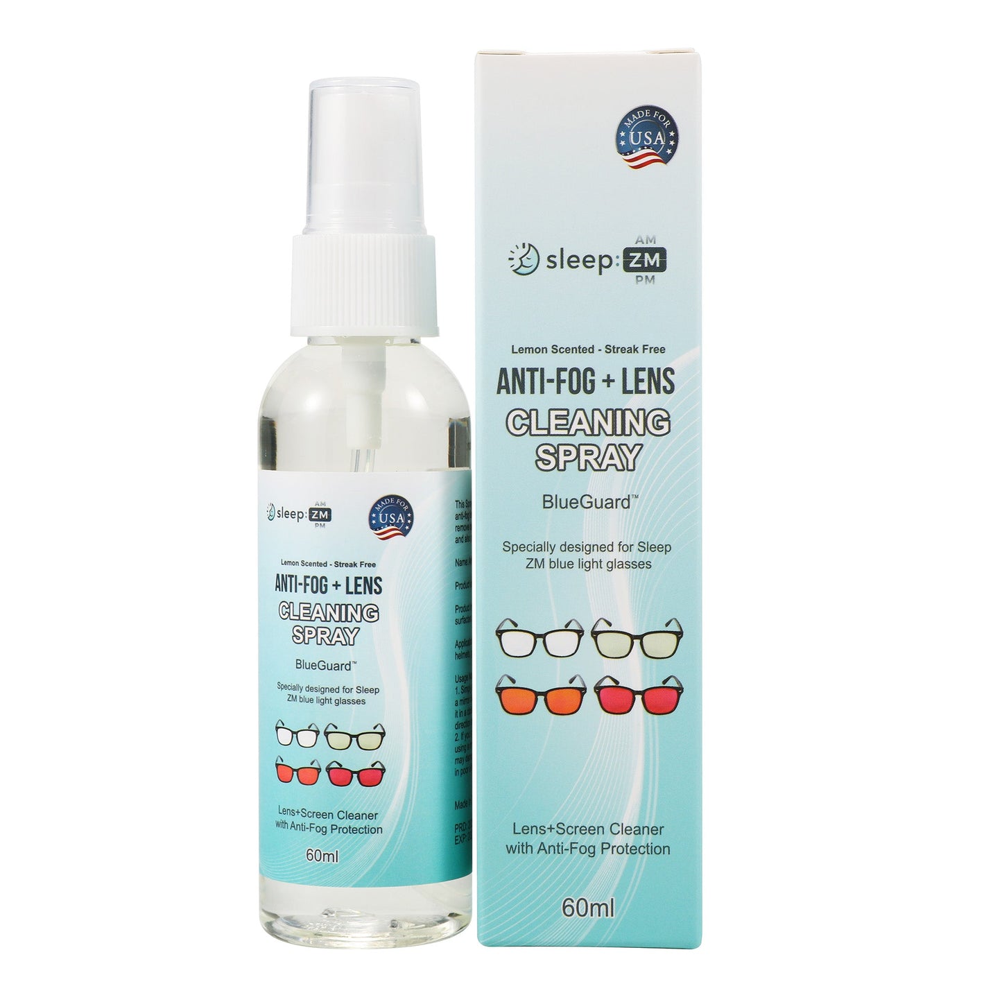BlueGuard Anti-fog Cleaning Spray