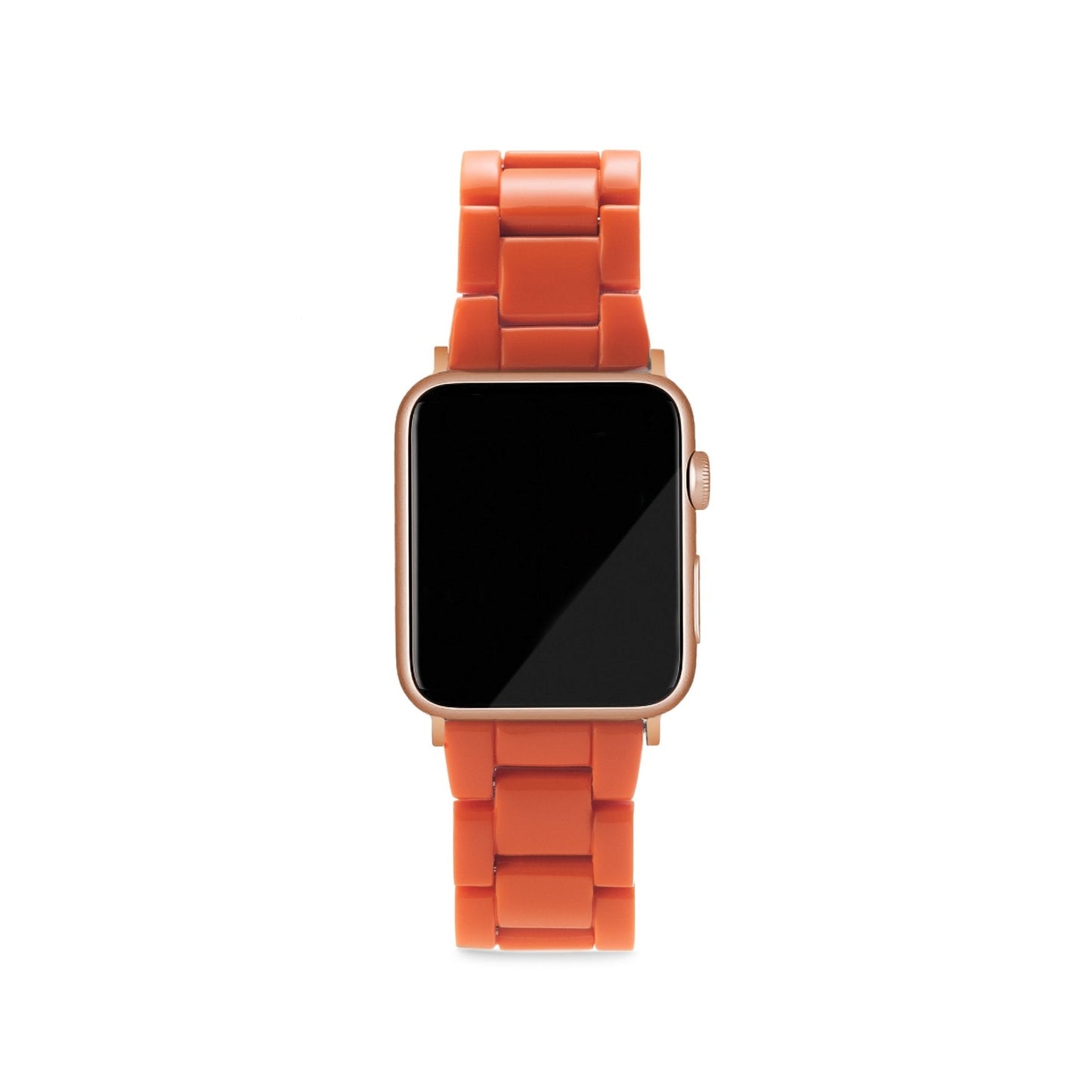 Correa para Apple Watch en naranja brillante