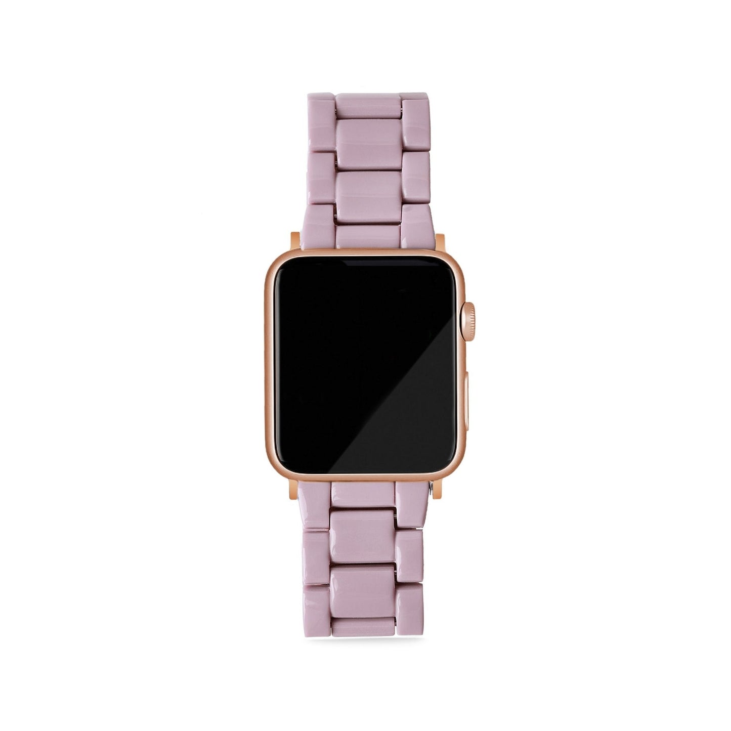 Correa de Apple Watch en malva rosado