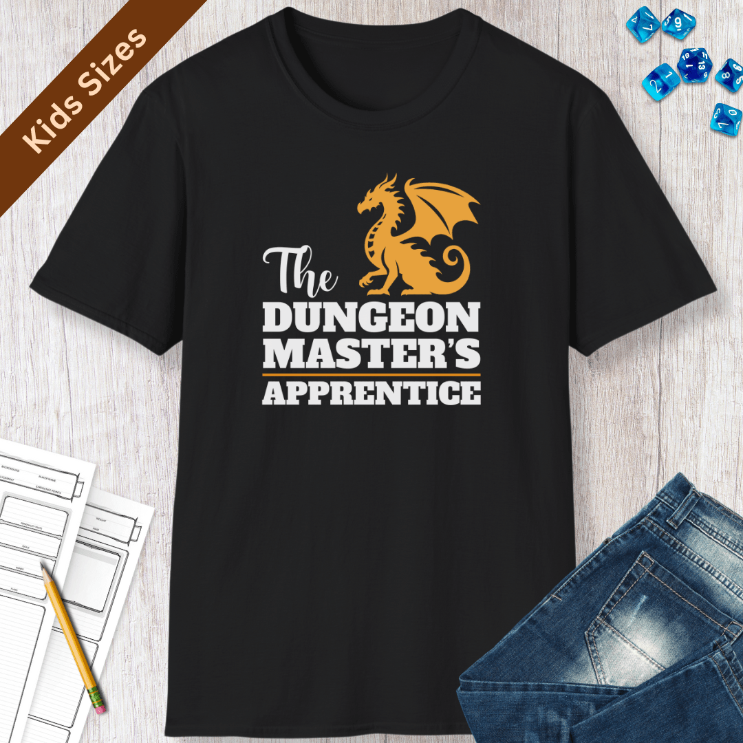 The Dungeon Master's Apprentice Kids D&D T-Shirt