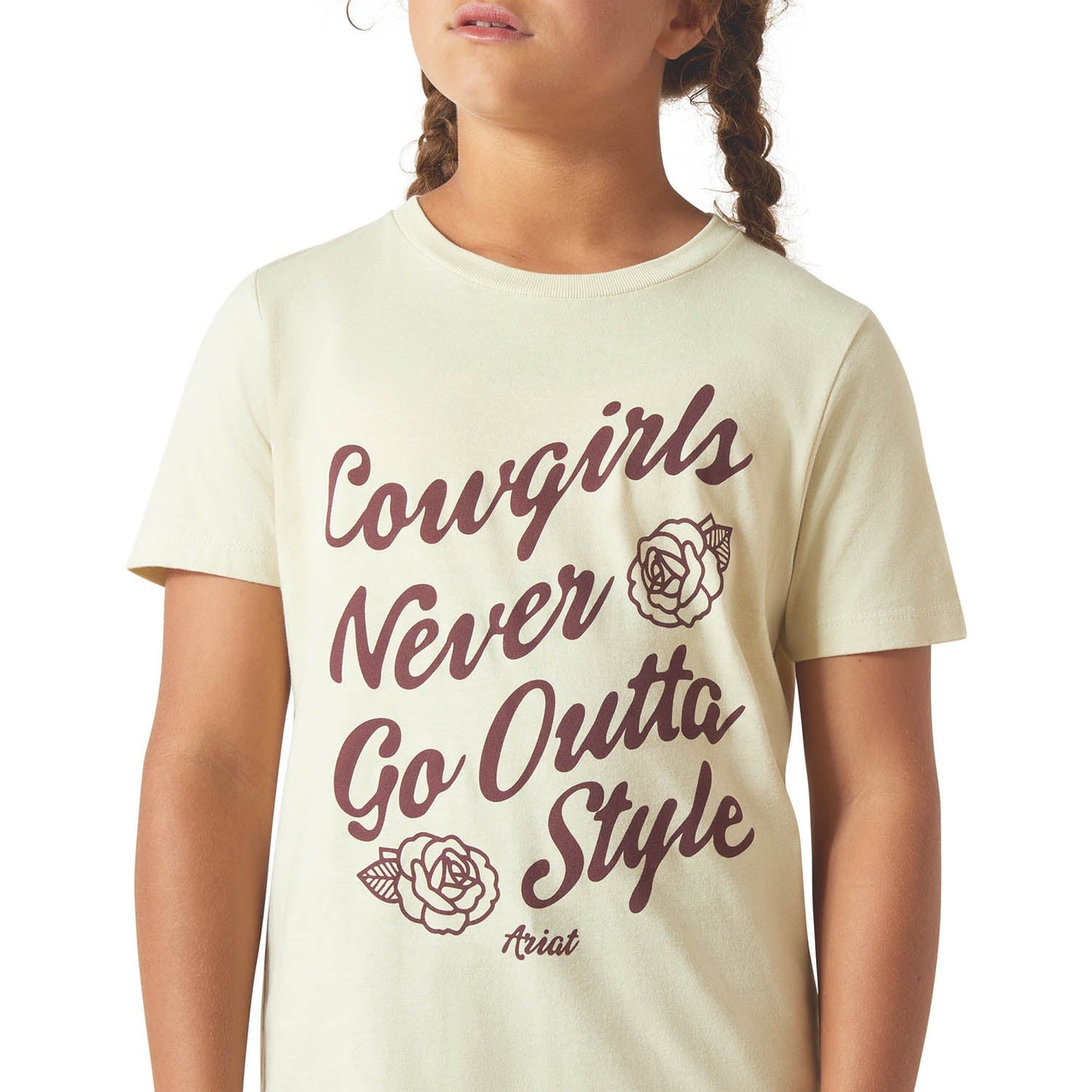 Camiseta de manga corta Ariat para niña
