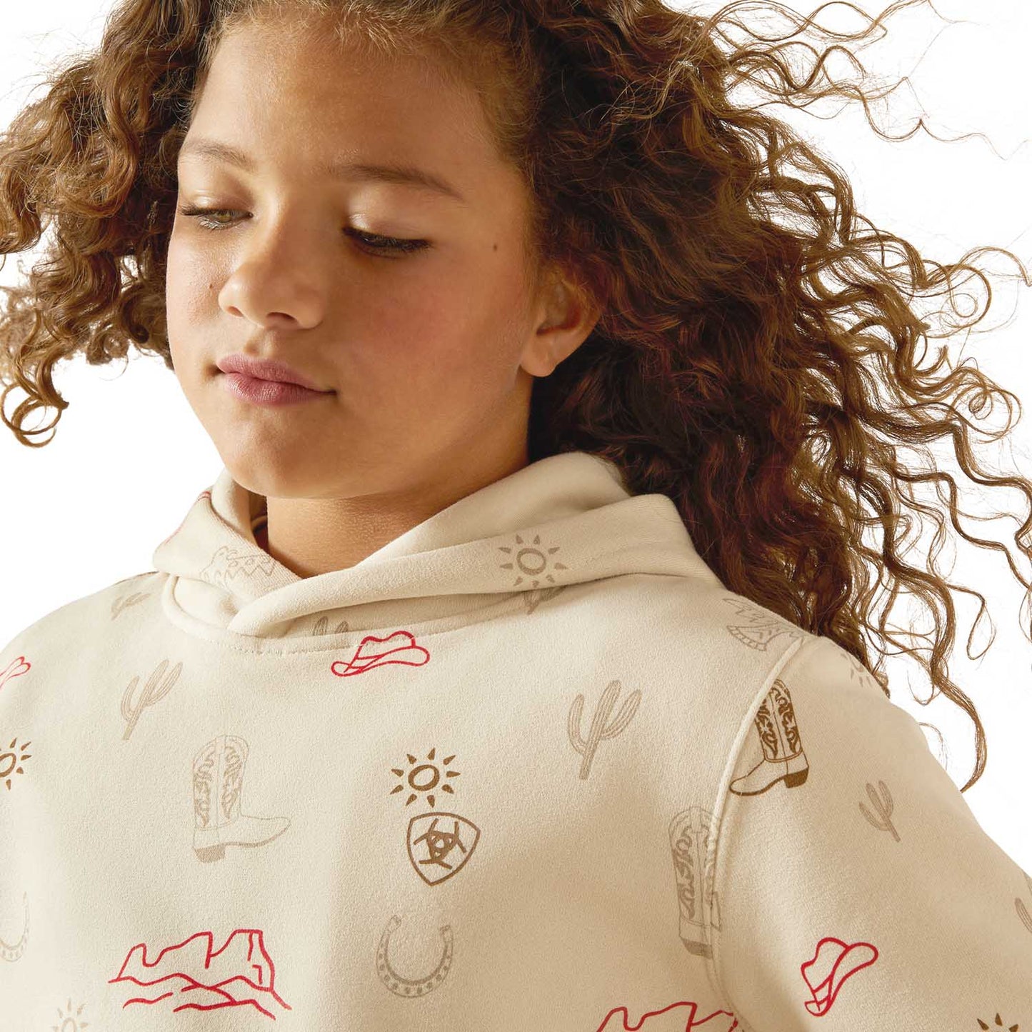 Sudadera con capucha para niña Ariat