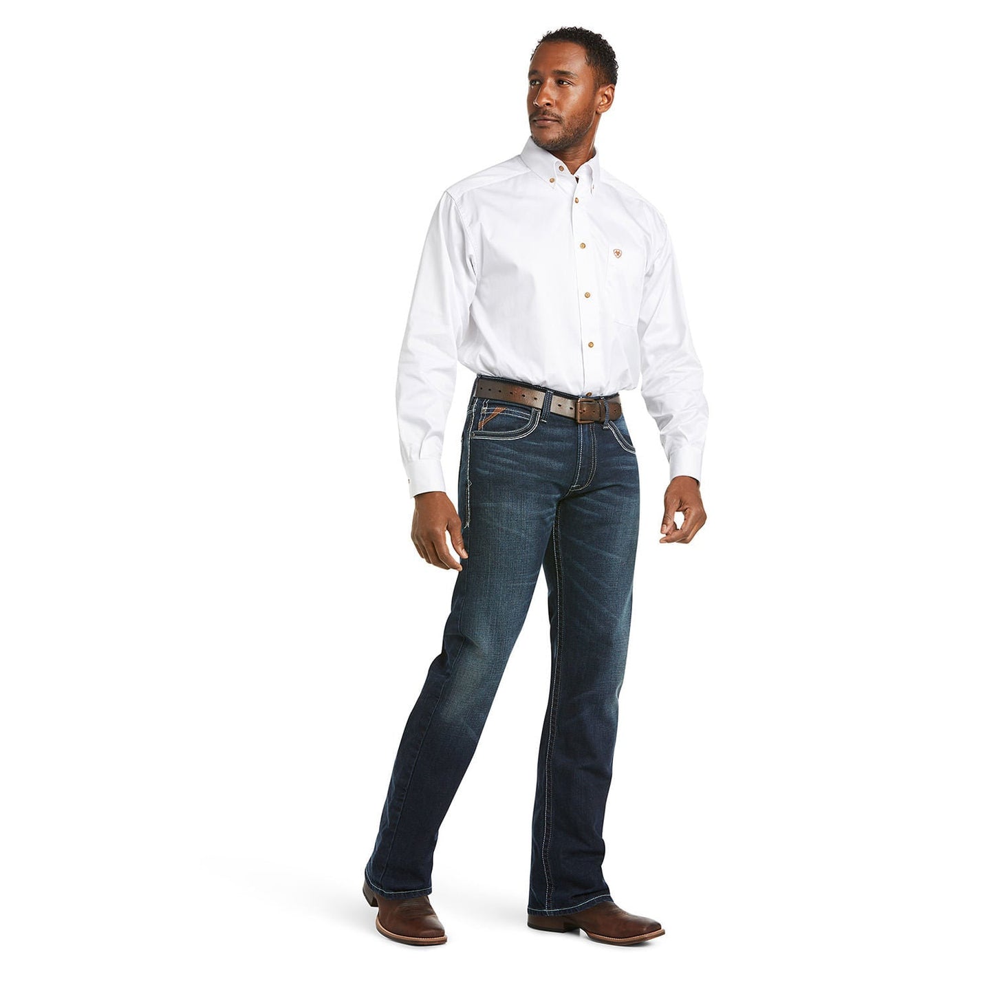 Ariat Men's M5 Slim Stretch Coltrane Jean Recto Apilable