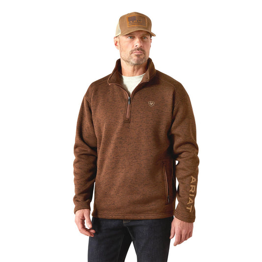 Sudadera con cremallera de 1/4 Ariat Caldwell para hombre