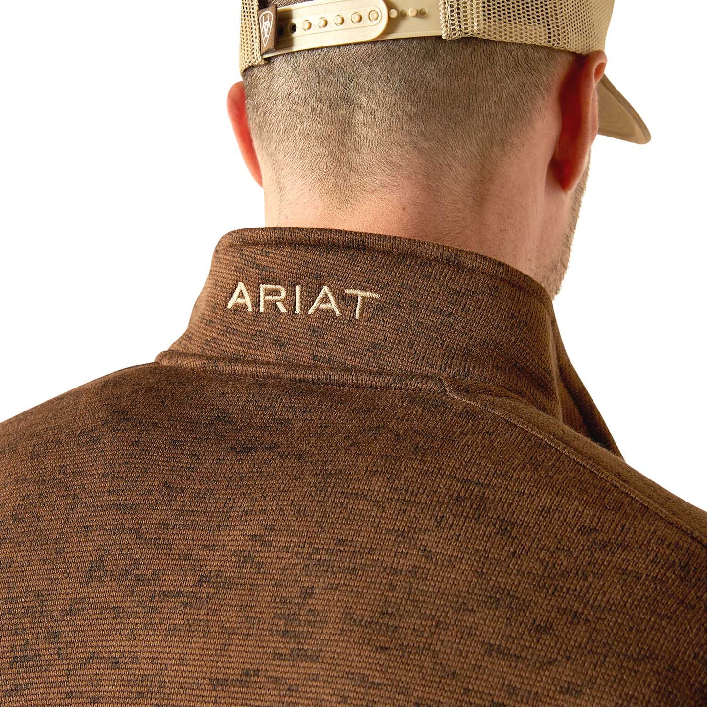 Sudadera con cremallera de 1/4 Ariat Caldwell para hombre