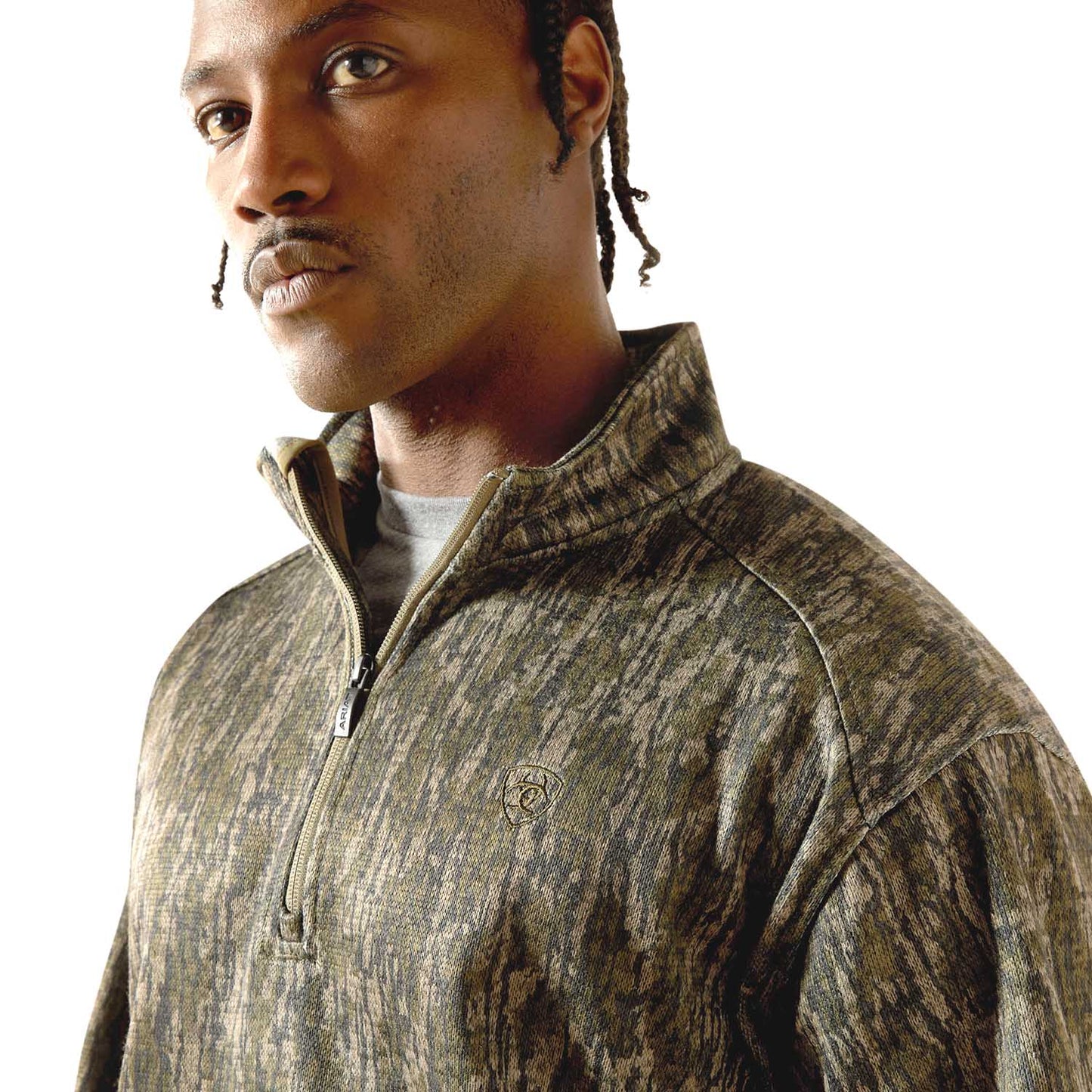 Sudadera con cremallera de 1/4 Ariat Caldwell para hombre