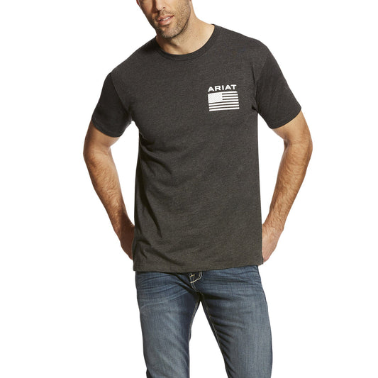 Camisa de manga corta Ariat Freedom para hombre