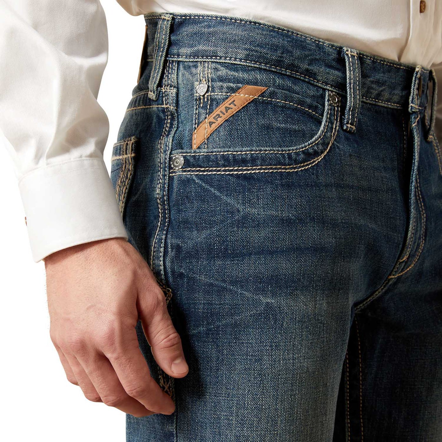 Ariat Jean M4 Boundary para Hombre Corte Bota